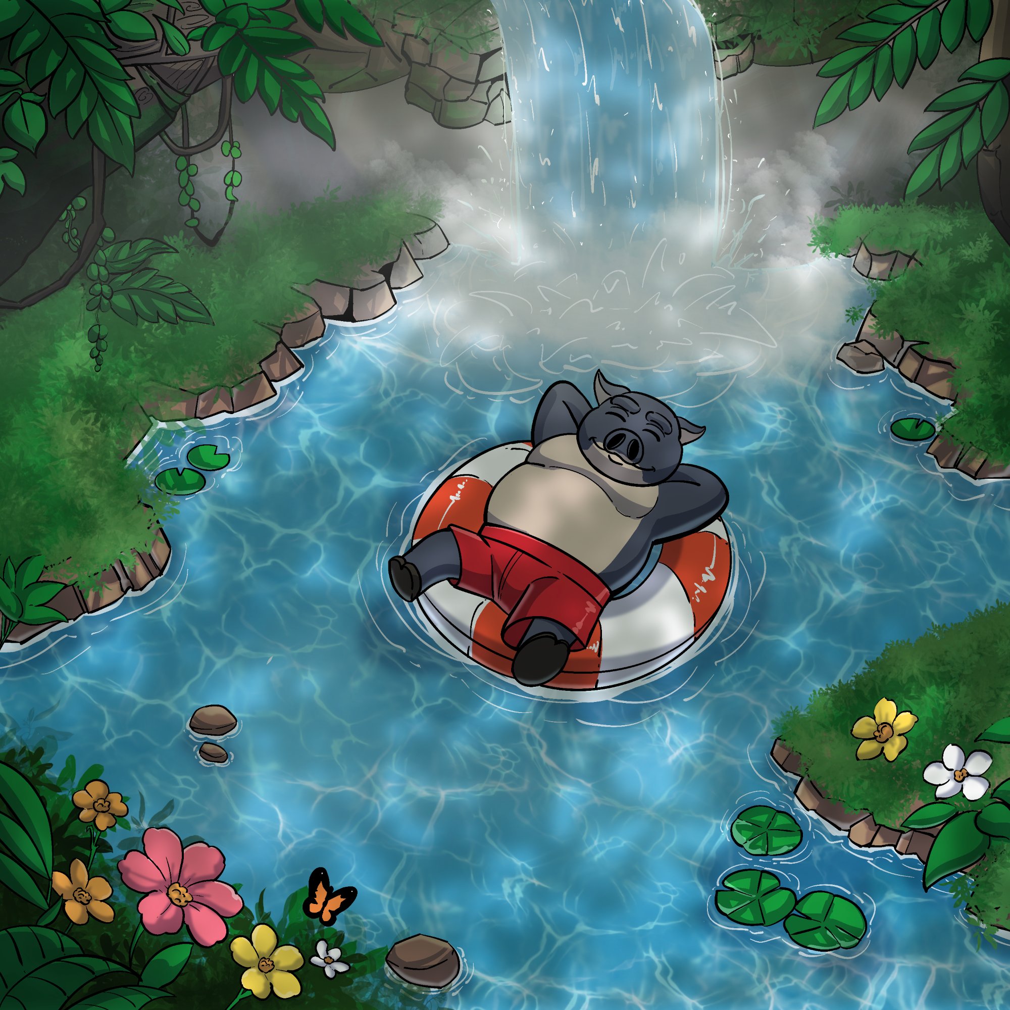 Waterfall Vibes